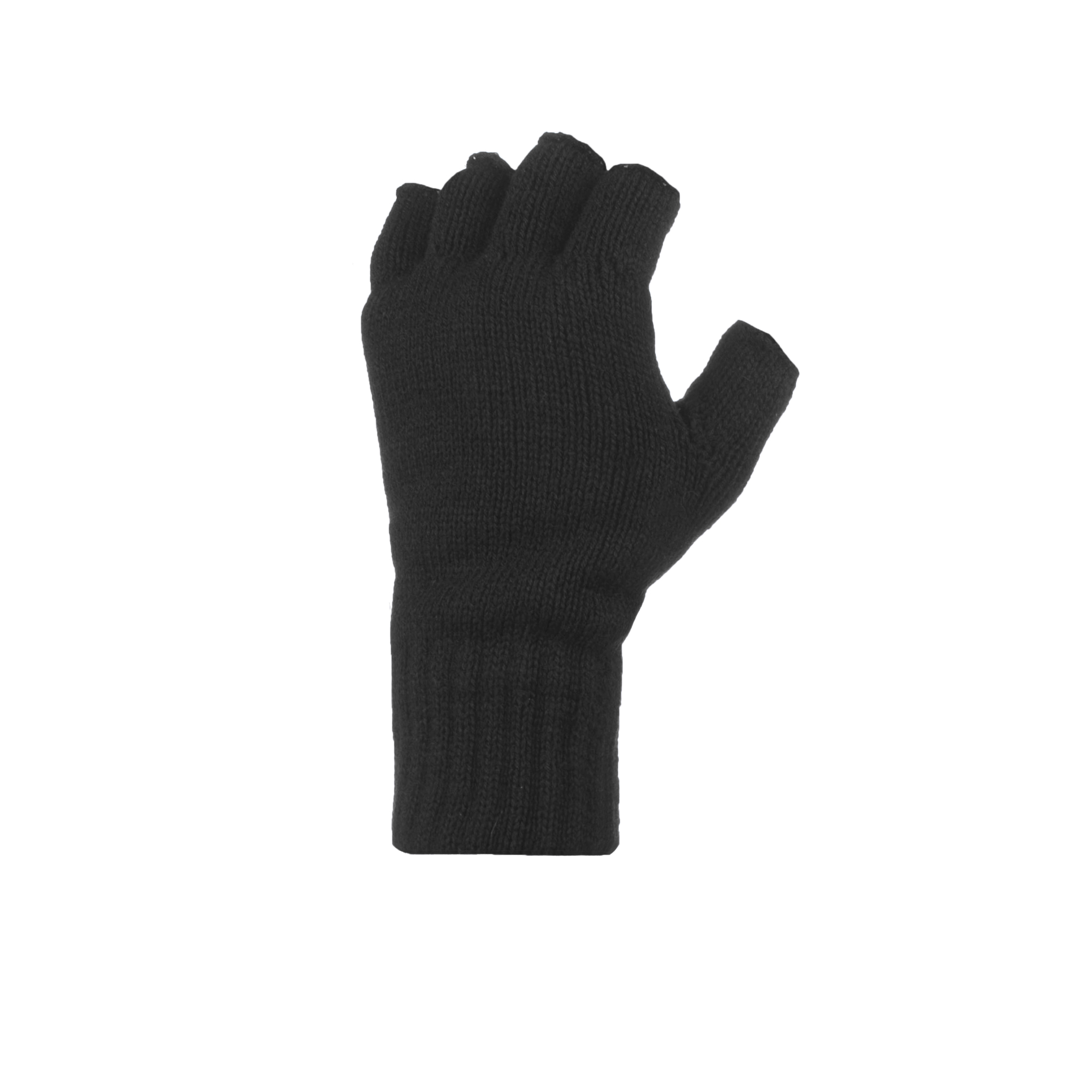 Heat Holders Men's Skala Fingerless Glove Black One Size